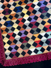 Load image into Gallery viewer, Log Cabin Crib Quilt
