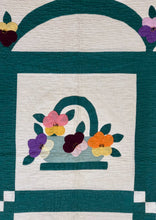 Load image into Gallery viewer, Pansies Quilt
